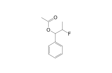 1-ACETOXY-2-FLUORO-1-PHENYLPROPANE;LESS-POLAR-ISOMER