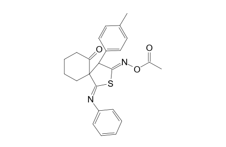 5'-(Hydroxyimino)-4'-(pp-methylphenyl)-2'-(phenylimino)-1-oxo-2',3',4',5'-tetrahydro-spiro[cyclohexane-2,3'-thiophene]