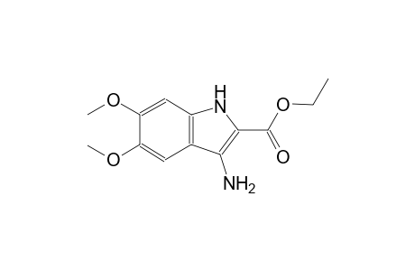 ethyl 3-amino-5,6-dimethoxy-1H-indole-2-carboxylate