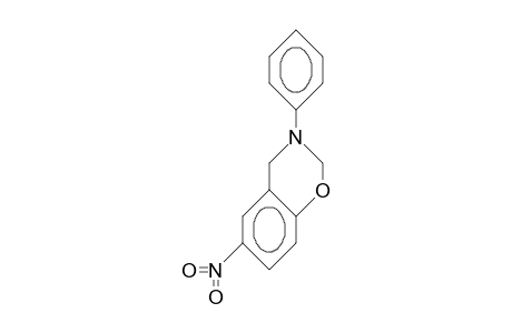 6-Nitro-3-phenyl-3,4-dihydro-1,3-benzoxazine