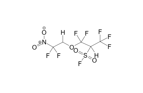 2-NITRO-2,2-DIFLUOROETHOXY-2-FLUOROSULPHONYL-1,1,3,3,3-PENTAFLUOROPROPANE