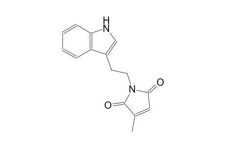 1-[2-(1H-indol-3-yl)ethyl]-3-methyl-1H-pyrrole-2,5-dione