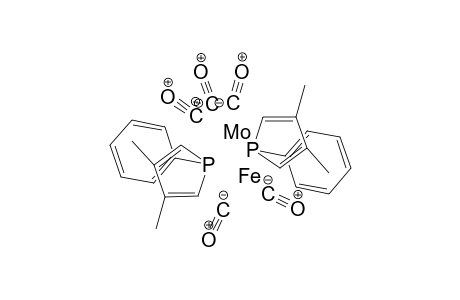 Di-.mu.,.mu.'-[1-phenyl-3,4-dimethylphosphole-P](dicarbonyliron)(tricarbonylmolybdenum)