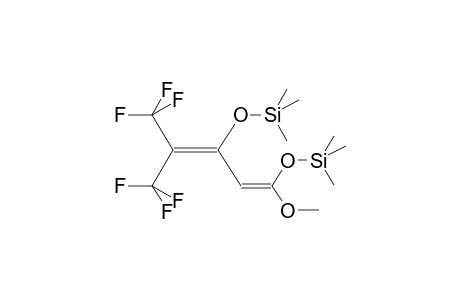 5,5,5-TRIFLUORO-1,3-BIS(TRIMETHYLSILYLOXY)-1-METHOXY-4-TRIFLUOROMETHYL-1,3-PENTADIENE