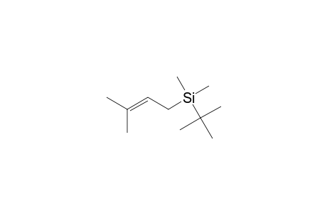 tert-Butyl-dimethyl-(3-methylbut-2-enyl)silane