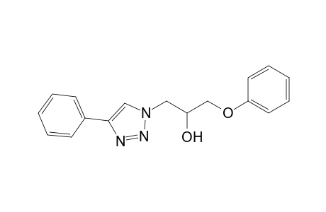 1-Phenoxy-3-(4-phenyl-1H-1,2,3-triazol-1-yl)propan-2-ol