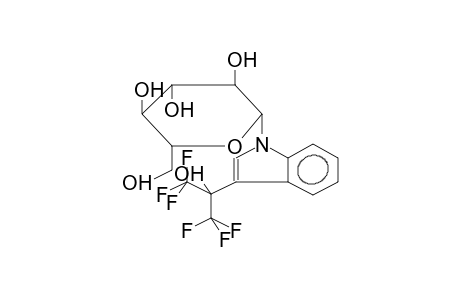 3-(2-HYDROXYHEXAFLUOROPROP-2-YL)-1-(BETA-D-GLUCOPYRANOSYL)INDOLE