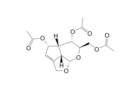 [4-S-(4A-ALPHA,5-BETA,6-ALPHA,7A-ALPHA,7B-BETA)]-4,5-DIACETYLOXY-6-(ACETYLOXYMETHYL)-4,4A,5,6,7A,7B-HEXAHYDRO-2H-1,7-DIOXACYCLOPENT-[CD]-INDENE