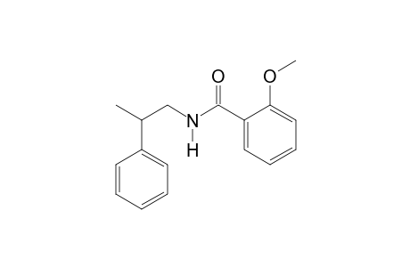 2-methoxy-N-(2-phenylpropyl)benzamide