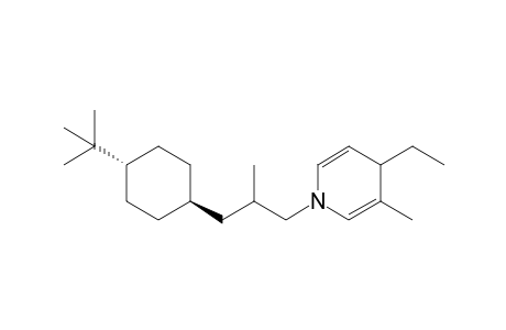 4-Ethyl-3-methyl-1-[2-methyl-3-(trans-4-tert-butyl-cyclohexyl)propyl]-1,4-dihydropyridin