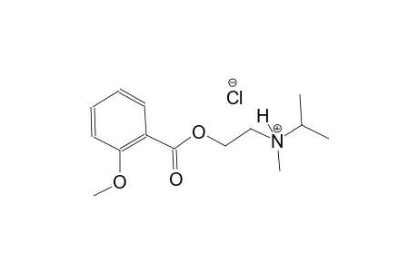 N-{2-[(2-methoxybenzoyl)oxy]ethyl}-N-methyl-2-propanaminium chloride