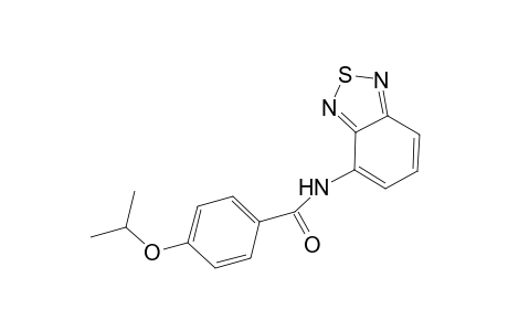 Benzamide, N-(2,1,3-benzothiadiazol-4-yl)-4-(1-methylethoxy)-