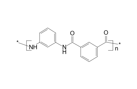 Poly(m-phenylene isophthalamide), poly(imino-1,3-phenyleneimino isophthaloyl )
