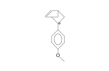 2-P-Anisyl-5-norbornen-2-yl cation