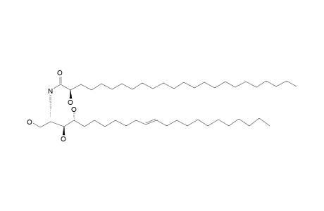 PIPERCEREBROSIDE-B;[2S,3S,4R,(11E)]-2-[[(2R)-2-HYDROXYLTETRACOSANOYL]-AMINO]-TRICOS-11-ENE-1,3,4-TRIOL