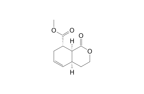 Methyl (4aS*,8S*,8aS*)-1-oxo-3,4,4a,7,8,8a-hexahydro-1H-isochromene-8-carboxylate