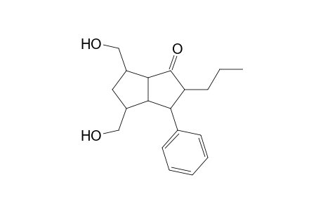 4,6-Bis(hydroxymethyl)-3-phenyl-2-propylhexahydropentalen-1(2H)-one