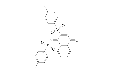2-(4-Methylphenylsulfonyl)-N-(4-methylphenylsulfonylimino)-1,4-naphthoquinone