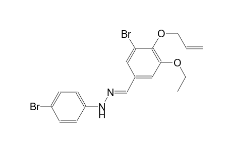 4-(allyloxy)-3-bromo-5-ethoxybenzaldehyde (4-bromophenyl)hydrazone