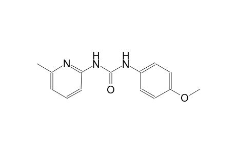 urea, N-(4-methoxyphenyl)-N'-(6-methyl-2-pyridinyl)-