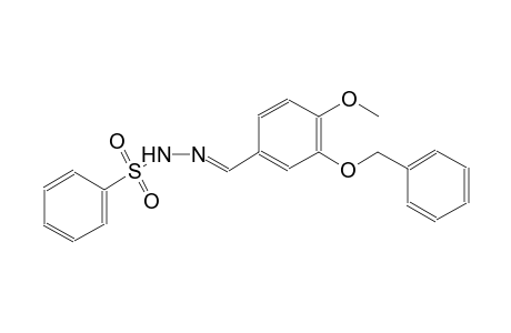 N'-{(E)-[3-(benzyloxy)-4-methoxyphenyl]methylidene}benzenesulfonohydrazide