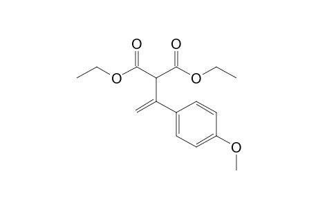 Diethyl 2-(1-(4-methoxyphenyl)vinyl)malonate