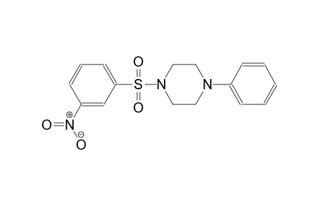 piperazine, 1-[(3-nitrophenyl)sulfonyl]-4-phenyl-