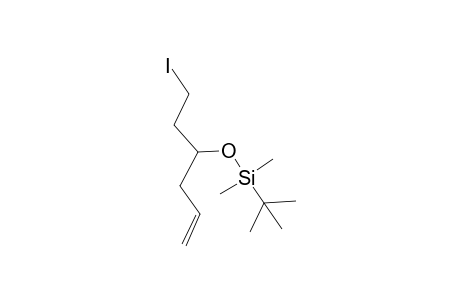 tert-Butyl((1-iodohex-5-en-3-yl)oxy)dimethylsilane