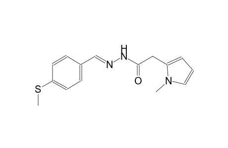 1H-pyrrole-2-acetic acid, 1-methyl-, 2-[(E)-[4-(methylthio)phenyl]methylidene]hydrazide