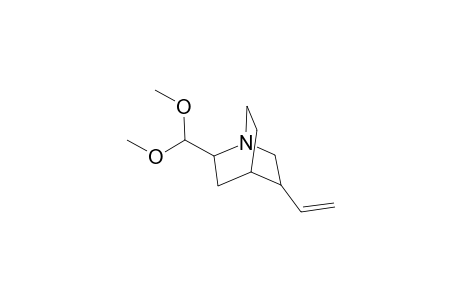 1-Aza-5-ethenyl-2-dimethoxymethylbicyclo[2.2.2]octane
