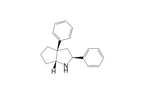 (2S*,3aS*,6aR*)-2,3a-Diphenyloctahydrocyclopenta-[b]-pyrrole