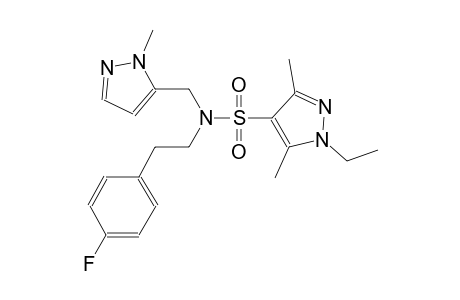 1H-pyrazole-4-sulfonamide, 1-ethyl-N-[2-(4-fluorophenyl)ethyl]-3,5-dimethyl-N-[(1-methyl-1H-pyrazol-5-yl)methyl]-