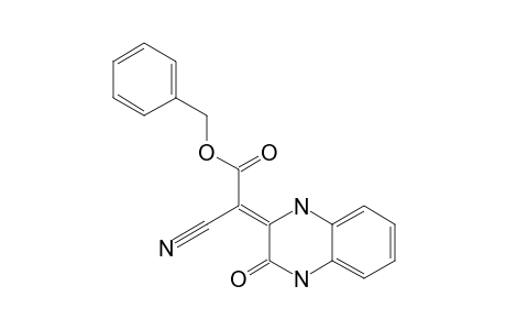 (Z)-3-(ALPHA-BENZYLOXYCARBONYL-ALPHA-CYANOMETHYLENE)-2-OXO-1,2,3,4-TETRAHYDROQUINOXALINE