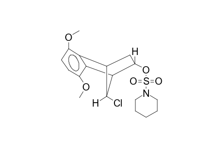 11-SYN-CHLORO-3,6-DIMETHOXYTRICYCLO[6.2.1.0(2,7)]UNDECA-2(7),3,5-TRIEN-9-EXO-OL, PIPERIDINOSULPHAMATE