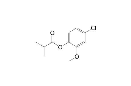 Isobutyric acid, 2-methoxy-4-chlorophenyl ester