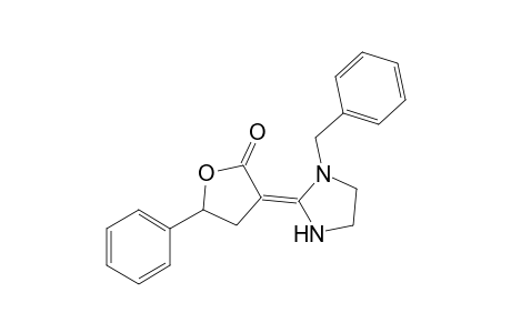 1-Benzyl-2-(5-phenyl-2-oxotetrahydrofuran-3-ylidene)-2,3,4,5-tetrahydroimidazole