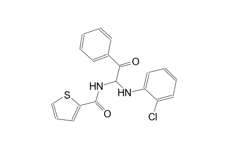 2-thiophenecarboxamide, N-[1-[(2-chlorophenyl)amino]-2-oxo-2-phenylethyl]-