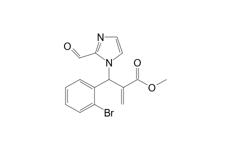 2-[(2-bromophenyl)-(2-formyl-1-imidazolyl)methyl]-2-propenoic acid methyl ester