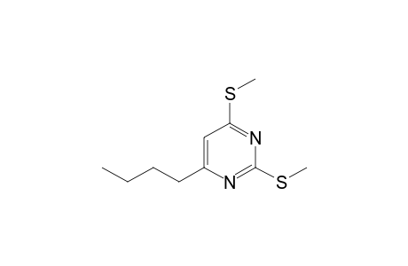 4-Butyl-2,6-bis(methylsulfanyl)pyrimidine