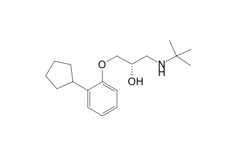 (2S)-1-(tert-butylamino)-3-(2-cyclopentylphenoxy)-2-propanol