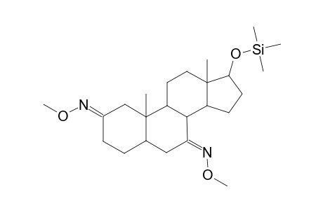 5.ALPHA.-ANDROSTAN-17.BETA.-OL-2,7-DIONE(2,7-DI-O-METHYLOXIME-17.BETA.-TRIMETHYLSILYL ETHER)