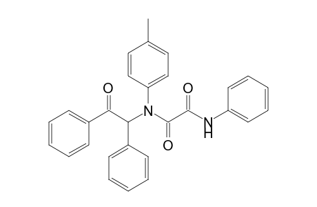 N-(p-Methylphenyl)-N-(.alpha.-benzoylbenzyl)-N'-phenyloxamide