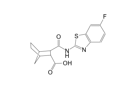 bicyclo[2.2.1]heptane-2-carboxylic acid, 3-[[(6-fluoro-2-benzothiazolyl)amino]carbonyl]-
