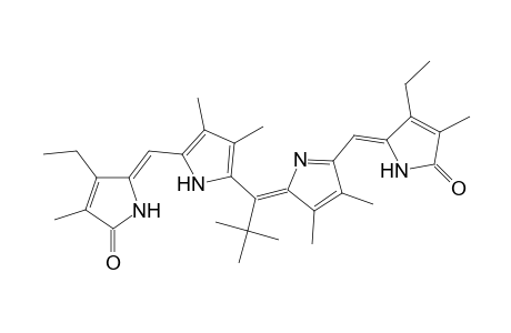 3,17-Diethyl-2,7,8,12,13,18-hexamethyl-10-tert-butyl-1,19,21,24-tetrahydro-23H-bilin-1,19-dione