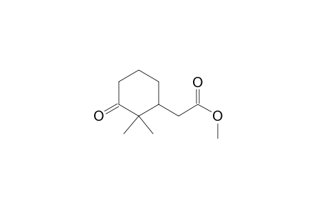 2-(2,2-dimethyl-3-oxocyclohexyl)acetic acid methyl ester