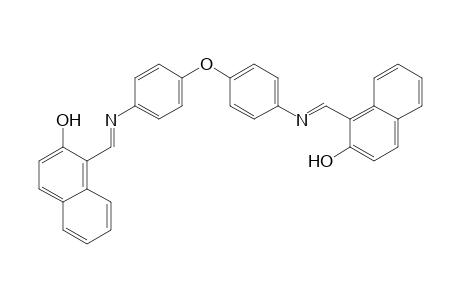 1,1'-((1E,1'E)-((Oxybis(4,1-phenylene))bis(azan-1-yl-1-ylidene))bis(methan-1-yl-1-ylidene))bis(naphthalen-2-ol)