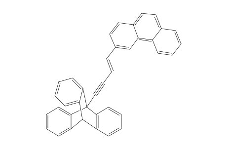 1-(3-Phenanthryl)-4-(9-triptycyl)but-1-en-3-yne