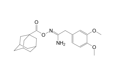(1Z)-N'-[(1-adamantylcarbonyl)oxy]-2-(3,4-dimethoxyphenyl)ethanimidamide
