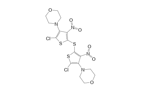 4,4'-[Sulfanediylbis(5-chloro-3-nitro-2,4-thienediyl)]dimorpholine