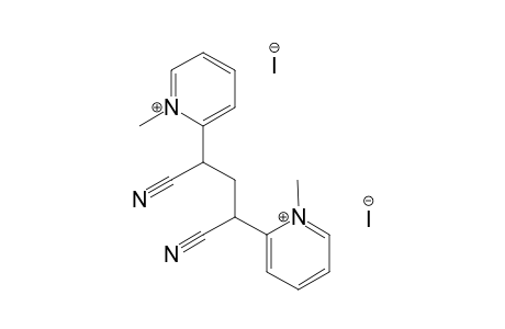 2,2'-[1",3"-Dicyano-1",3"-propylene-bis(1-methylpyridinium)]-diiodide